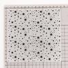 Embossing Folder Transparent Snowflake Pattern Plastic Wide Usage Embossing Mold Folder for Kid
