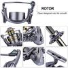 SOUGAYILANG Spinning Reel 13+1BB Metal Spool Fishing Reels Carp Fishing Reel for Carp Bass Fishing