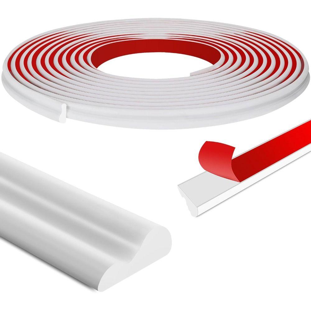 Self-Adhesive Chair Rail Panel Molding TPE Wall Protector NEW Wall Decoration Molding Trim  Mirror