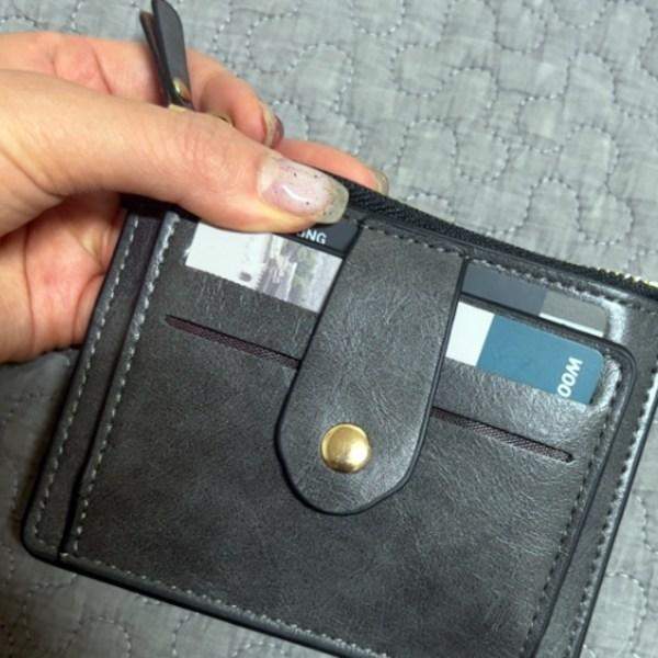 Haru Lab Men's Women's Card Wallet Coin Purse Card Loss Prevention