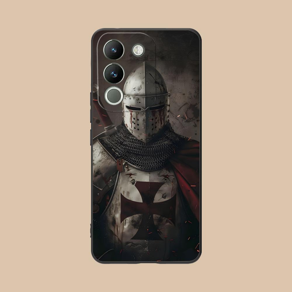 

Templar Knights Mobile Phone Case for VIVO V60 V50 V40 V30 V29 V27 V25 V23 Pro Lite 5G Colorful Printing Cover Cover Pretty vivo V23e