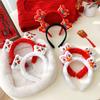 Lion Dance 2024 Happy New Year Headband Cartoon New Year Headdress Dragon Doll Headband  Girl