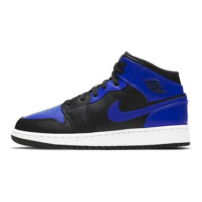 Air 1 Mid GS Hyper Royal Kids Sneakers Blue Black White 554725-077