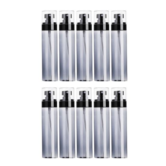 5/10/20Pcs 60/80/100/120ML Travel Spray Bottle Leak-proof Fine Mist Mini Empty Bottle Portable Clear Refillable Spray Bottle Container Set