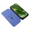 Pro pouzdro Fairphone 6 Textura karbonových vláken Nárazuvzdorný PU kožený kryt na telefon