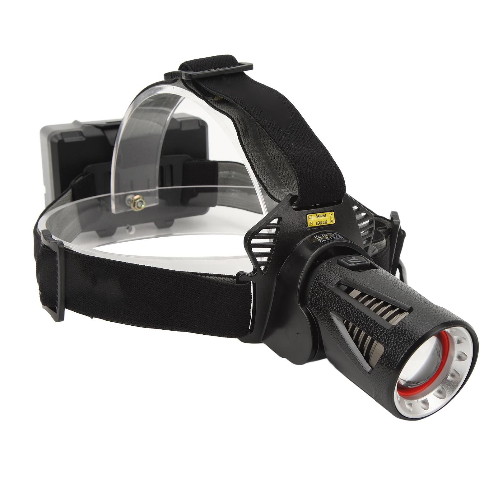 

Индукционная фара с датчиком, портативный прожектор, наружный светодиодный фонарь для езды и бега, белый лазер