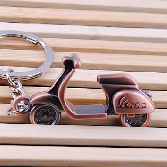 Classic 3D Motorcycle Scooter Pendant Keyring Keychain Key Chain Creative Gift