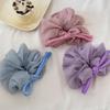 Women's Chiffon Knot Ribbon Scrunchie Hair Band