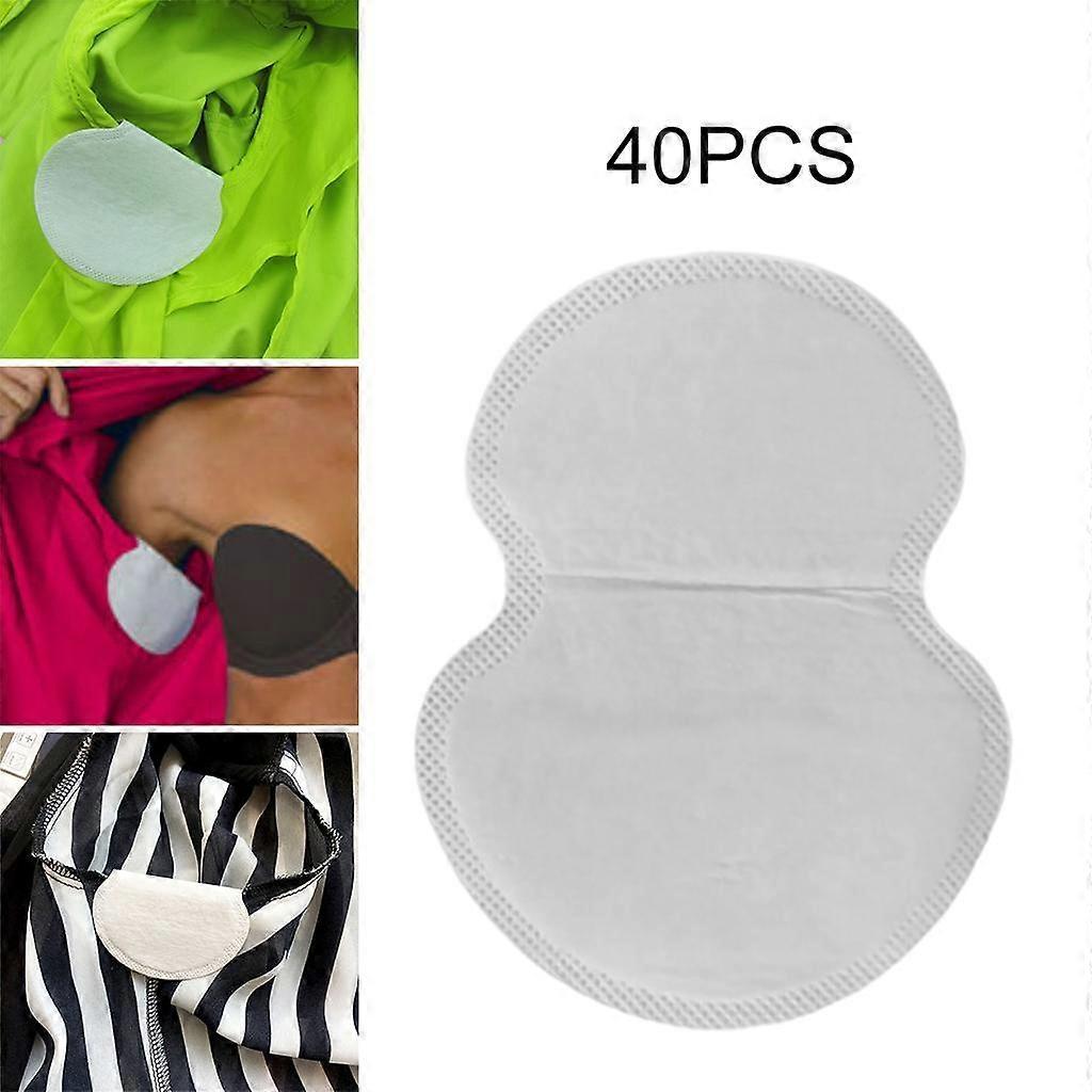 2xUnderarm Sweat Absorption Pads Stickers Antiperspirant Sheets 40Pcs