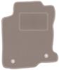 Beige Driver's Mat For: Lexus NX 300H Crossover (2014-)