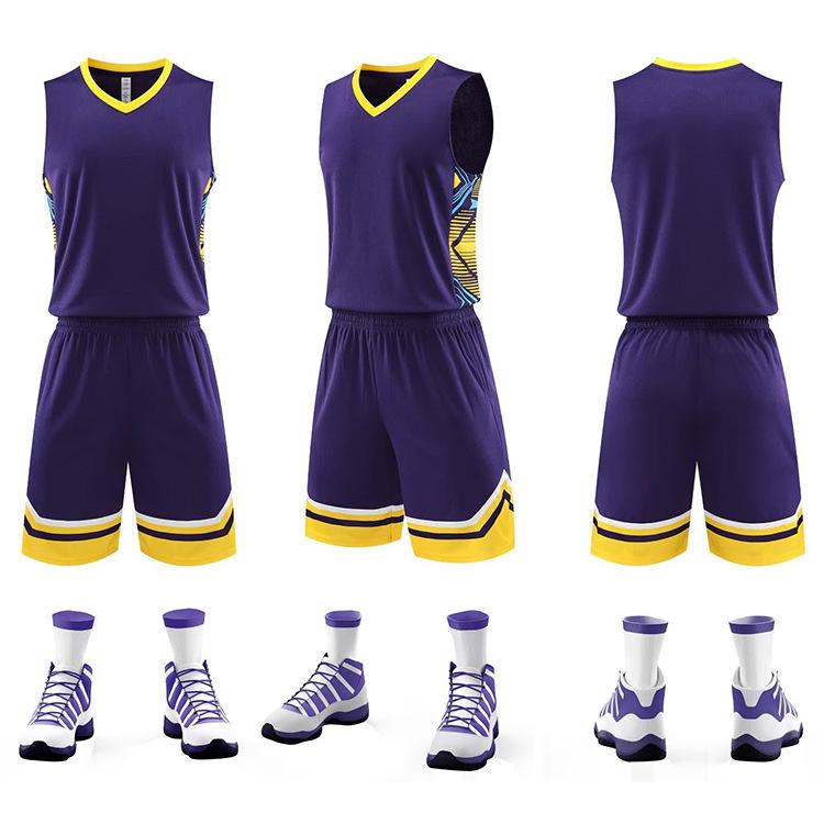 New Basketball Jersey Set Men'S Adult Children'S Game Jersey Training Jersey Vest Jersey Sportswear Summer Clothing