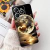4G Clear For Realme Note 60 Case RMX3933 Luxury Butterfly Love Flowers Cool Lion Painted Phone Case For Realme Note 60X RMX3938