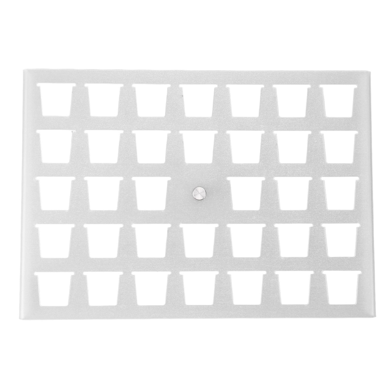 

Подставка для хранения кофейных капсул, выдвижной органайзер, вмещает 35 капсул, органайзер для хранения кофейных капсул для кухни, дома