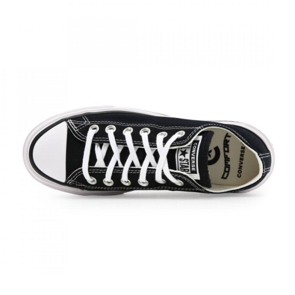 Converse Chuck Taylor Lift Double Stack Ox Low Sneaker Schwarz A15490c
