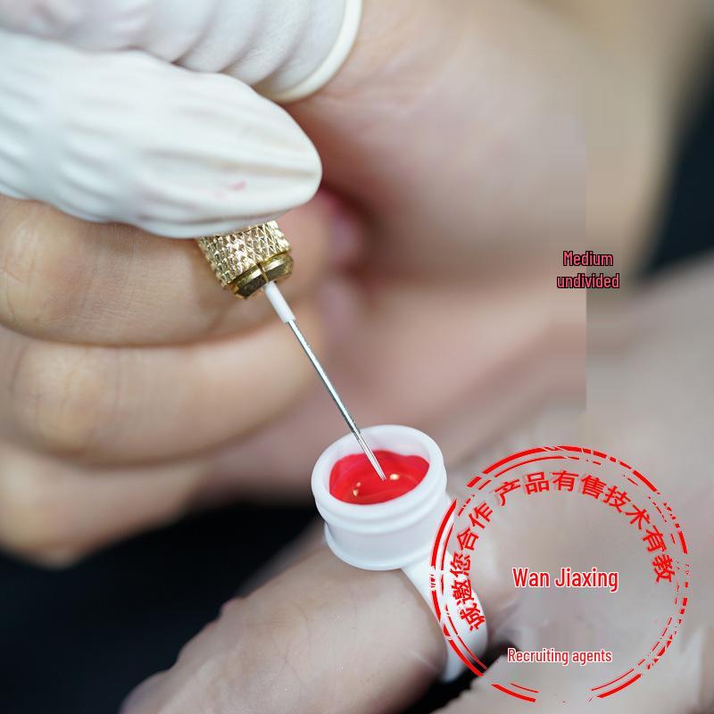 Microblading & Tattoo Pigment Ring Cups for False Eyelashes Makeup - 100 Pieces
