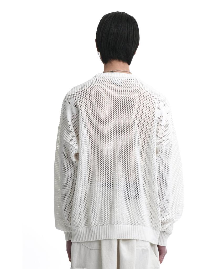 OHY Mesh Opyd Knit-White