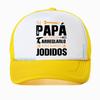 If Dad Cant Fix It Were Screwed Baseball Cap Retro Gift for Spanish Father Papa Unisex Motorcycle Casual Mesh Hat