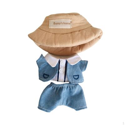 15cm Plush Doll Clothes Accessories Photo Props Fashion Suit Suits Set