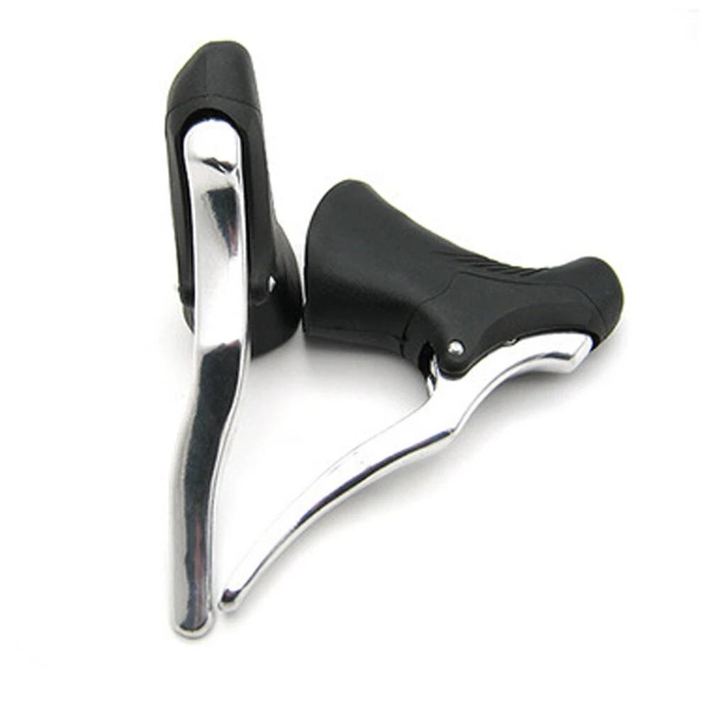 Gear Front & Rear Road Bike Bike Drop Bar Cycling Brake Levers Bicycle Brake Handle Handlebar Set