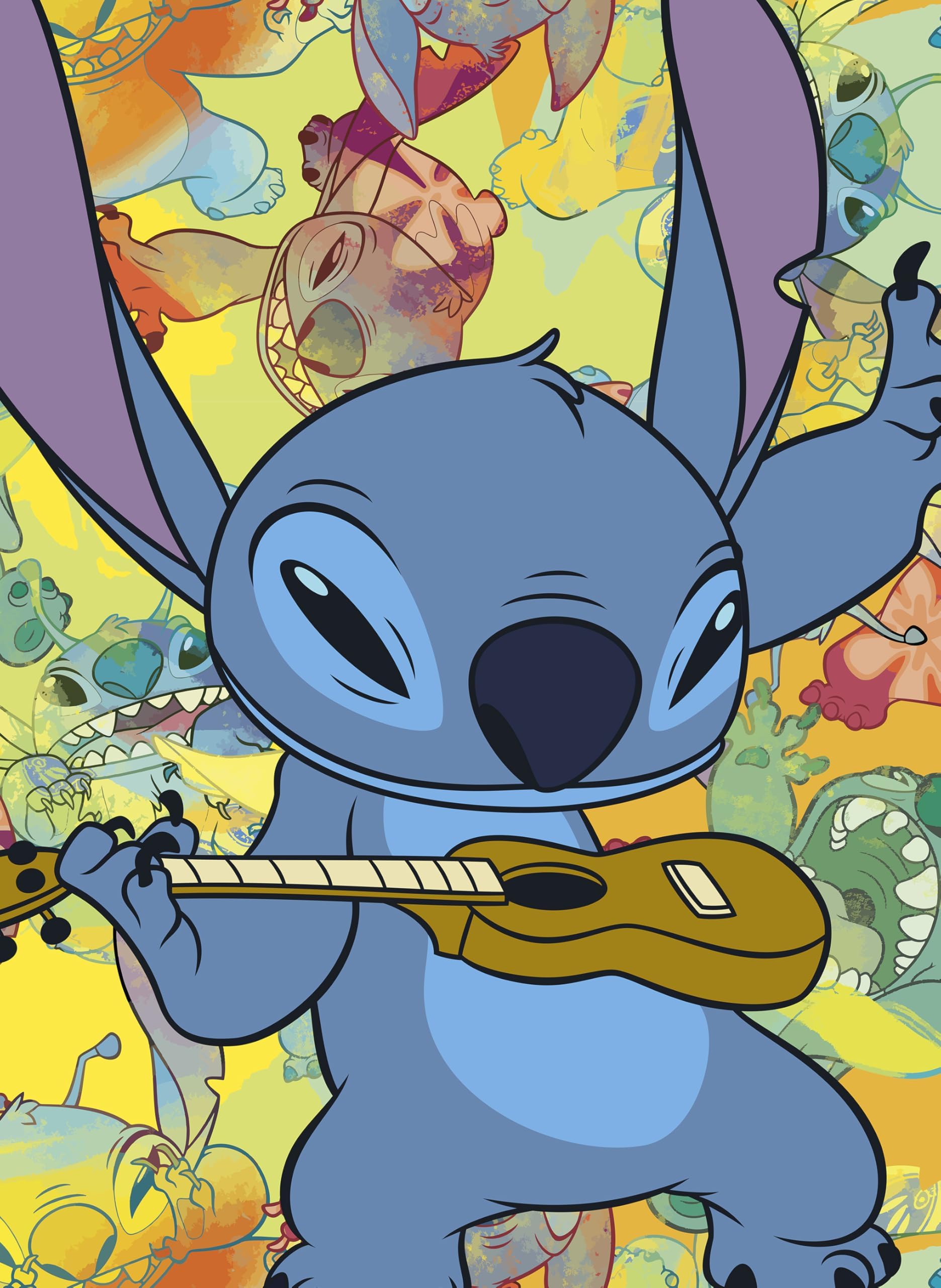 

Ceaco - Disney - Stitch - Galaxy Grunge - 300 Oversized Piece Jigsaw Puzzle