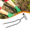 Garden Fork Handheld Lightweight Versatile Tool for Weeding Soil Loosener Yard