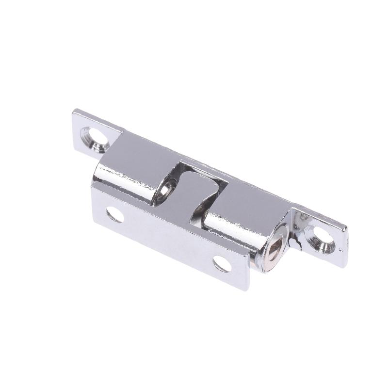 1PCS Adjustable Latch Furniture Door Ball Latch Brass Double Roller Spring Ball Catch Latches Cabinet Closet Door Tension Latch