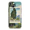 Phone Case For iPhone 15 14 13 12 Mini 11 Pro Max XS X XR 7 8 Plus Clear Shockproof Silicone TPU Cover Starry sky van gogh art