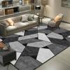 Geometric Carpet for Living Room Anti-slip Pattern Print Indoor Area Rugs Home Floor Mat Sofa Carpets Tapis Salon Tapete Peludo