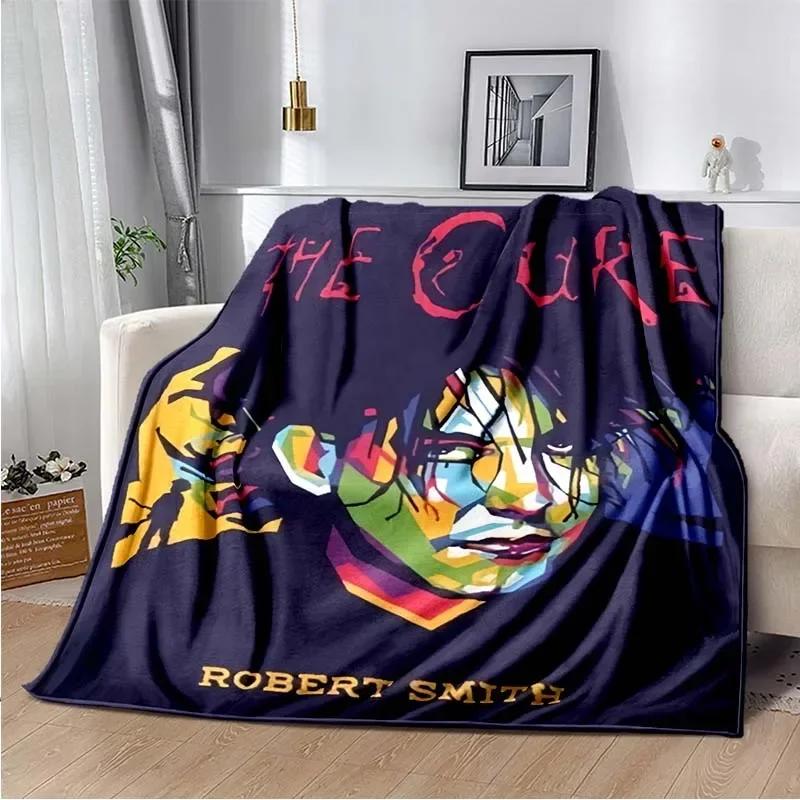 The Cure Sports Deka, Lehká Teplá Izolace Pohovka Postel Kancelář Auto Chrániče Kolen Deky, Decke, couverture, stragulum