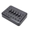 Wireless Live Streaming Sound Card Mixer, Noise Reduction, RGB Lights, 4 Custom Recording Buttons, BT5.0, Compatible