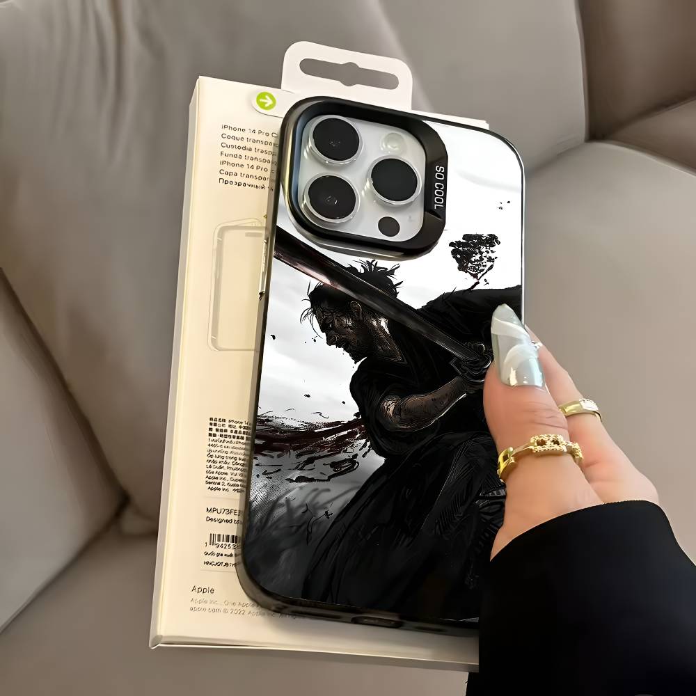 V-Vagabond phone case for iPhone 17 17Air 16 15 14 13 12 11 Pro Max Plus Colorful Silver