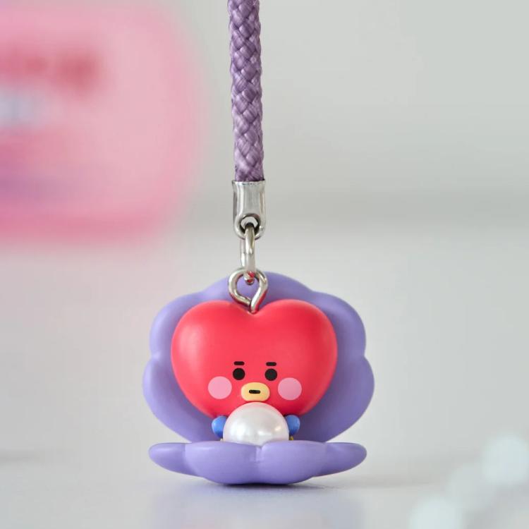 BT21 BABY PEARL Figure Strap (TATA, COOKY, SHOOKY, CHIMMY, MANG, RJ, KOYA) (8 Options)
