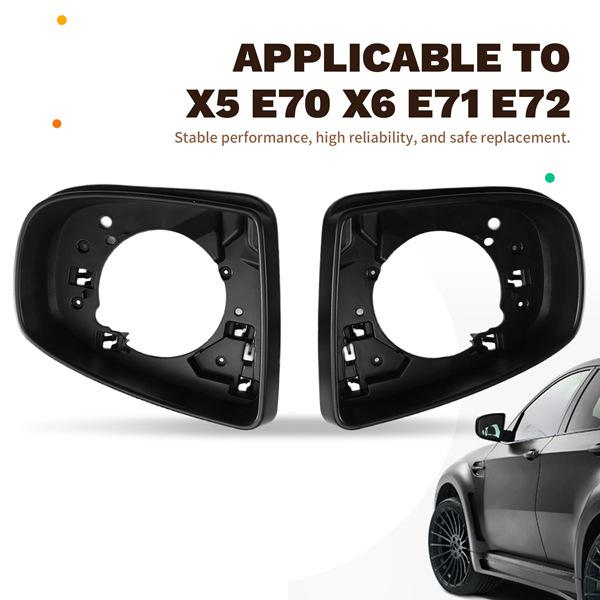 BMW X5 E70 Rückspiegelrahmen (Paar: 51167180737, 51167180738)