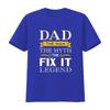 Mr Fix It Dad S Fathers Day Handy Man T Shirt Vintage Washed Soft Top For Everyday Wear Stretched Versatile Comfortable