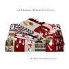 3pcs Christmas Reindeer & Red Black Plaid Duvet & Houndstooth Patterns - All-Season Bedding For Holiday Decor & Christmas Gift