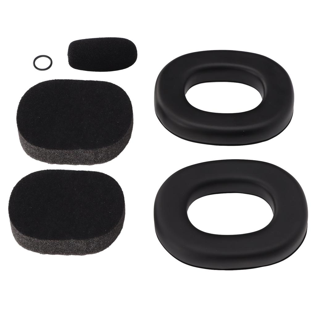 Aviation Headphones Ear Pads Noise Reduction Protective Silicone Ear Cushions Pilot Headphones Accessory