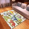 Cartoon dinosaur carpet children's room bedside soft non-slip floor mat game crawling floor mat home decoration carpet door mat