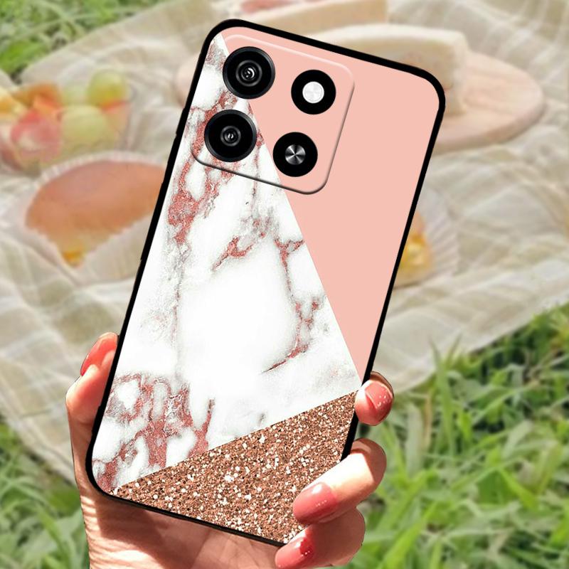 Für ZTE Blade A55 Hülle Weiche Silikon TPU Handyhülle Für ZTE Blade A35 Z2453 Stoßfeste Rückabdeckung A35 A55 Schutzhülle Funda