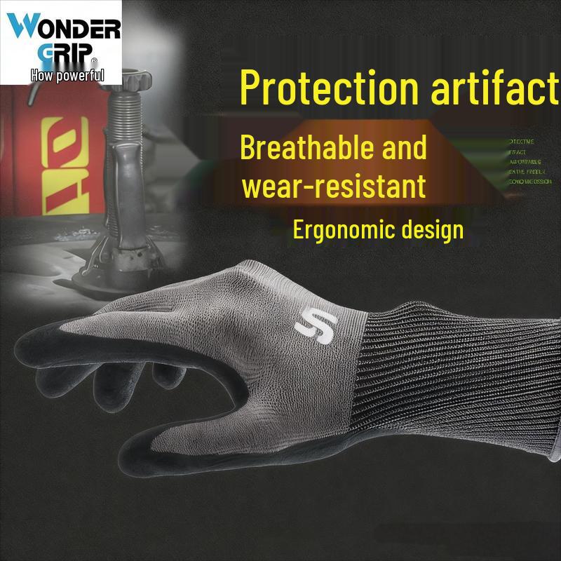 Wonder Grip WG-502 Nitrile Coated Work Gloves