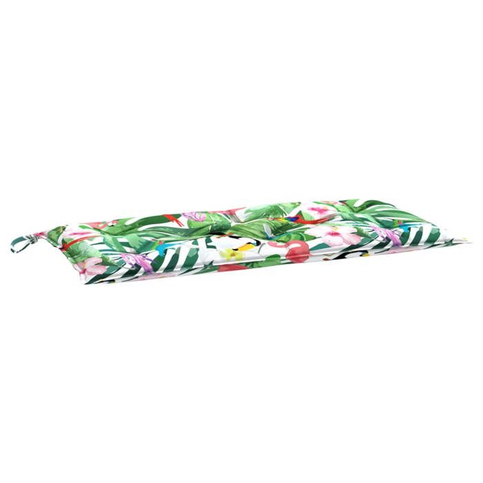VidaXL Coussin de banc de jardin multicolore 100x50x7 cm tissu oxford 361578