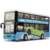 1/50 Bus Turistico di Lusso Giocattolo Diecast Modello Miniatura Pull Back Suono & Luci Collezionabile Educativo Regalo Per Ragazzo Bambini