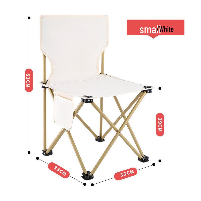 Portable Folding Camping Chair - Compact Outdoor Stool for Sketching and Fishing