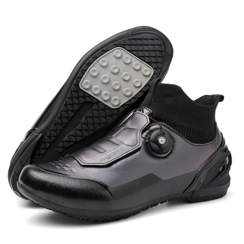 Unisex Cycling Shoes Road MTB Flat Pedal Riding Lightweight Comfortable Winter Use