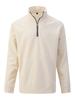 Qianshan Men's Casual Half-Zip Waffle Sweatshirt with Stand Collar