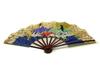 decorative fan featuring the Tale of 9 made in with a fan stand and This fan features a Japanese pattern and is perfect for entryway interior or as a