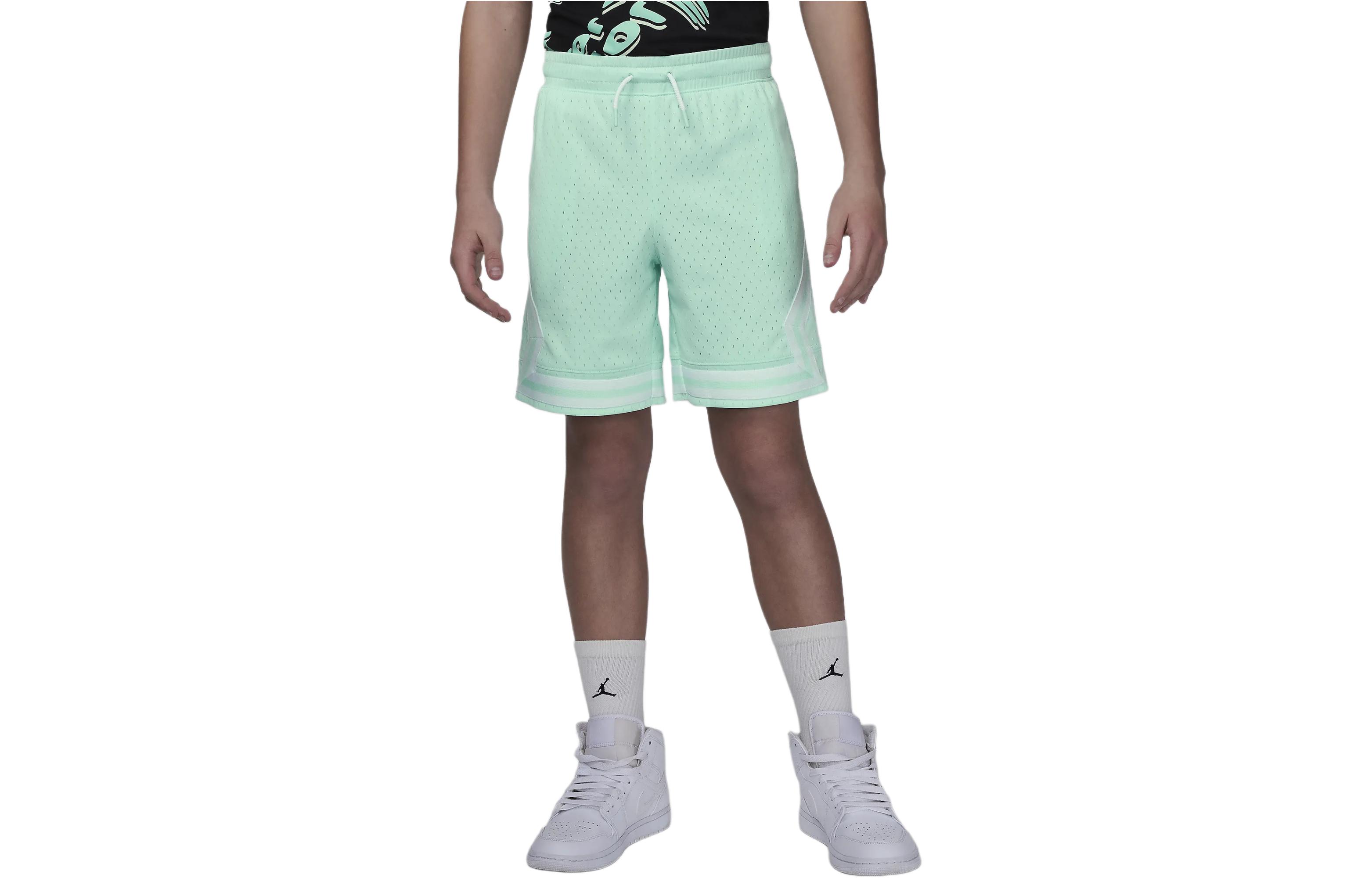 Jordan Dri FIT Kids Shorts Kids Light Green DR8097-312 S