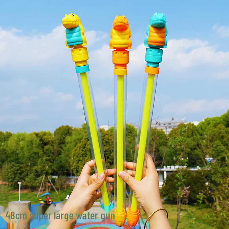 Large Capacity Children's Water Gun Toy: Pull-Out Spray for Beach and Water Fights