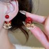 Rocking Pony Zodiac Horse Earrings Fashion Jewelry Drop Earrings Cartoon Pony Earrings  Girl