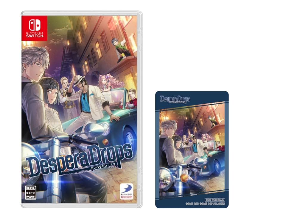 DesperaDrops Sticker Newly Written Short Story Camus Be Obtained or Used Due To Expiration Date -Switch (Original Included) PDF Cannot