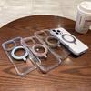 Premium Transparent Phone case for iphone 18 15 16 Pro Max for Magnetic Wireless Charging for iphone 17 Pro Max Free Shipping